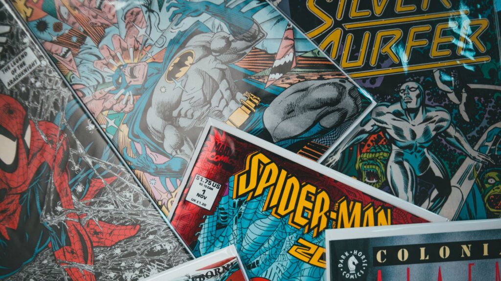 Collection of various comics